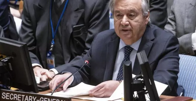 Qué es el artículo 99 de la ONU que invoca Guterres "para evitar una catástrofe humana" en Gaza