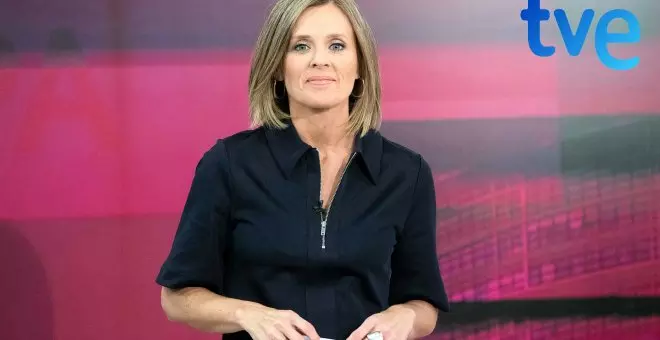 La periodista Marta Carazo sustituirá a Carlos Franganillo en la segunda edición del Telediario de TVE