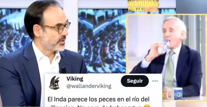 El momento 'tierra trágame' de Inda cuando se habla de la campaña mediática contra Podemos