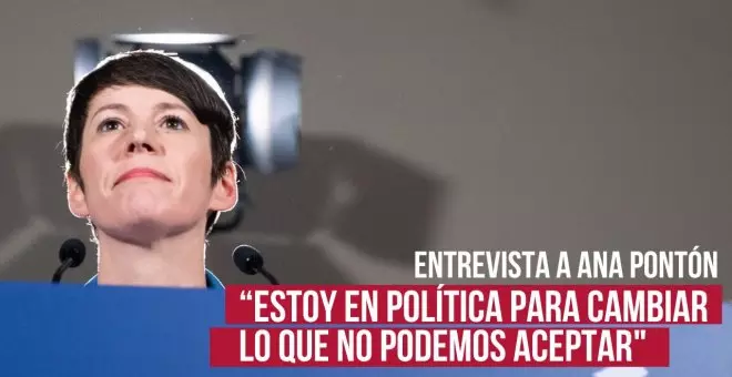 Ana Pontón: "No estoy en política para aceptar lo que no puedo cambiar"