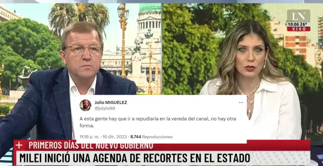 "La cloaca de La Nación + no tiene fondo": los argentinos estallan contra un periodista que normaliza "comer solo una vez al día"