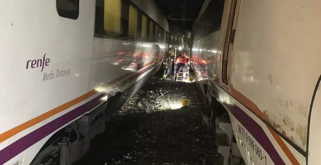 El Gobierno achaca a un error humano el accidente ferroviario de Málaga