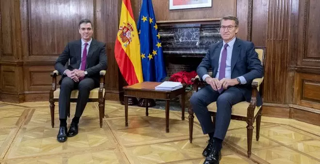Sánchez y Feijóo, dos visiones de España: avances sociales y económicos frente a la "crisis" permanente que ve el PP