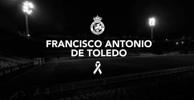 Fallece el exfutbolista Antonio de Toledo, que disputó ocho partidos con el Racing
