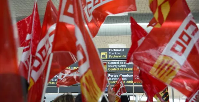Primera jornada de huelga en Iberia: retrasos, incidencias y vuelos con pasajeros pero sin maletas