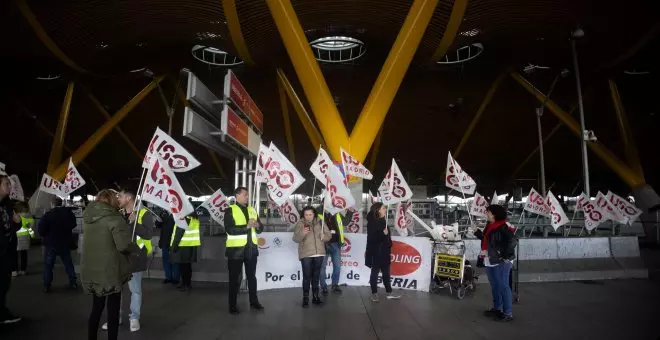 Tercera jornada de protesta en Iberia: incidencias puntuales y aviso de una posible segunda huelga por los sindicatos