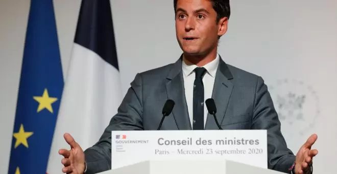 Macron elige a Gabriel Attal como primer ministro, el más joven en la historia de Francia