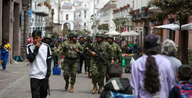 El estallido de terror en Ecuador, en imágenes