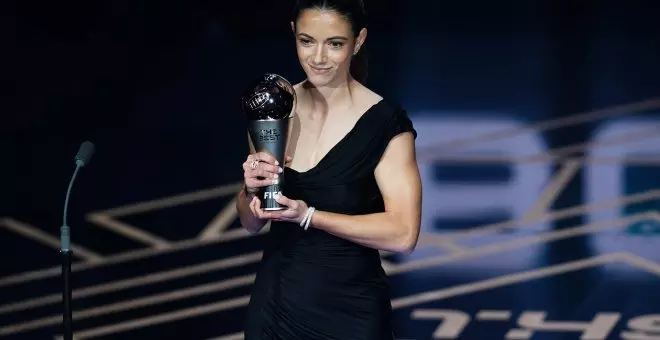 Aitana Bonmatí cierra su espectacular 2023 con el 'The Best' de la FIFA