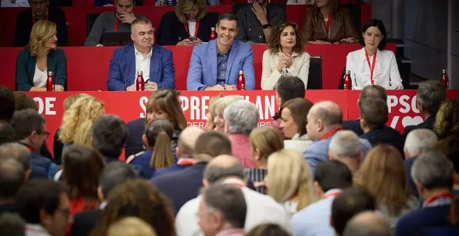 Sánchez propone la entrada de cuatro ministros en la dirección del PSOE: Puente, Hereu, Sáiz y Redondo