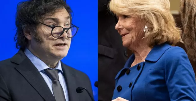 Entre ultras anda el juego: Esperanza Aguirre elogia el delirante discurso de Javier Milei en Davos