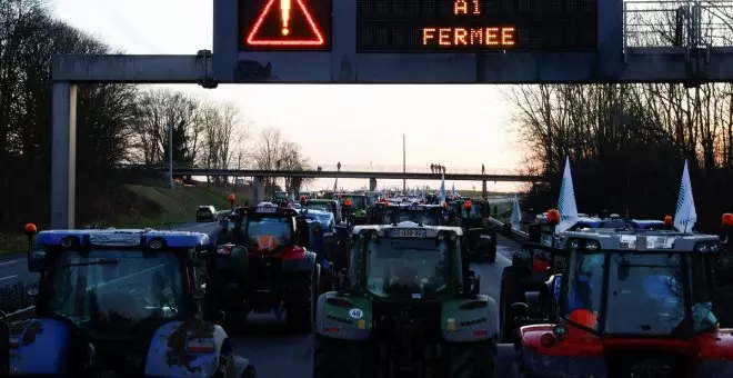 La protesta de agricultores se desinfla en Francia, aunque todavía hay 40 bloqueos activos