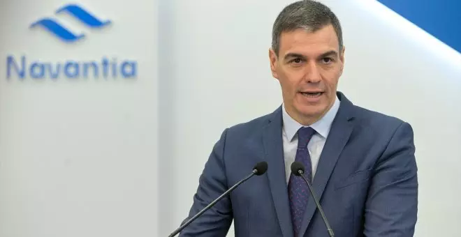 La Junta Electoral sanciona a Sánchez por hacer campaña en su visita a Navantia