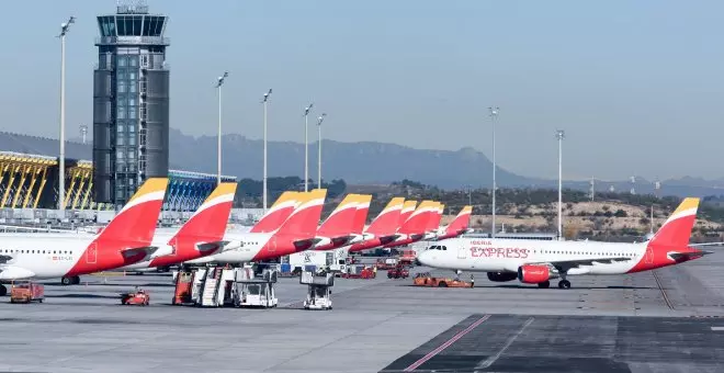 El grupo aéreo IAG, dueño de Iberia, multiplica por seis su beneficios en 2023 hasta los 2.655 millones