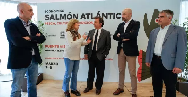 Cantabria lucha contra el "declive poblacional" del salmón con un programa que cría 300.000 ejemplares al año