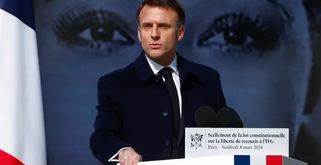 Macron apuesta por incluir el aborto como un derecho fundamental en la UE