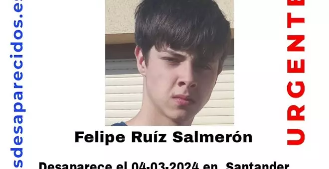 La Policía Nacional continúa investigando la desaparición de un menor de 15 años en Santander