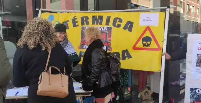 Vecinos y ecologistas se movilizan contra el proyecto para la térmica de La Pereda