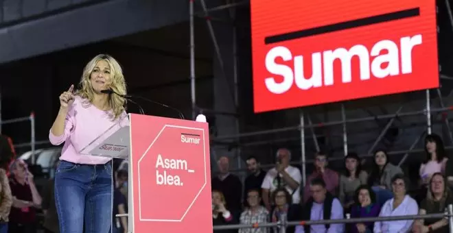 Yolanda Díaz, al PSOE: "Quien piense que en este momento puede hacerlo solo, se equivoca"