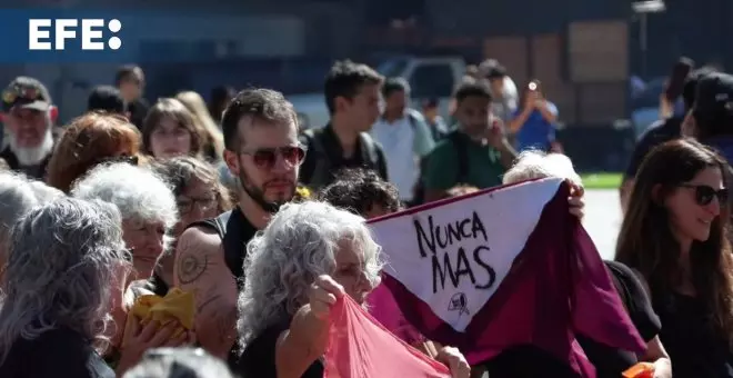 La memoria está presente en calles de Argentina