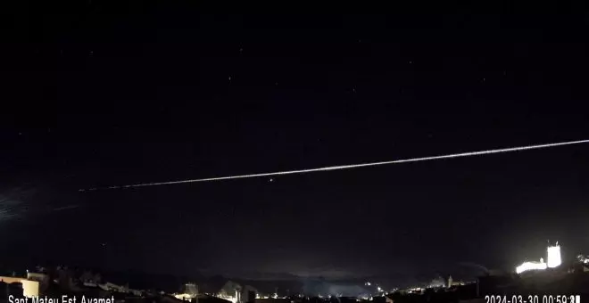 Las Fuerzas Aéreas de Alemania identifican el bólido que sobrevoló España como un satélite StarLink de Elon Musk