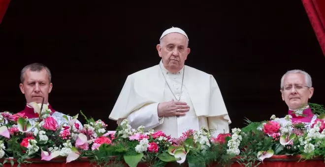 El papa Francisco alerta contra los "vientos de la guerra" sobre Europa y el Mediterráneo