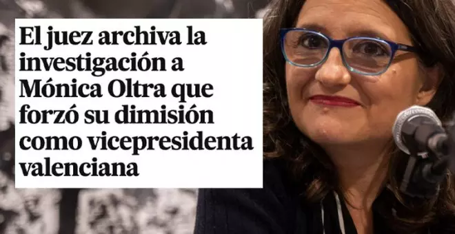"Nadie se disculpará": las redes recuerdan la campaña mediática y política contra Mónica Oltra