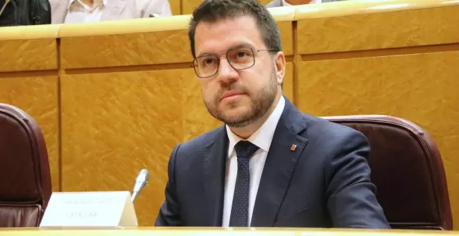 Aragonès reivindica al Senat la paternitat de l'amnistia i veu el referèndum i el finançament singular "inevitables"