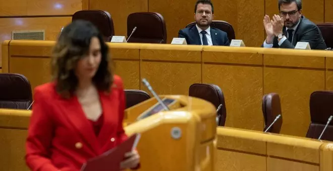 La ausencia del PSOE deja vía libre a PP y ERC para hacer pinza contra Illa en el Senado