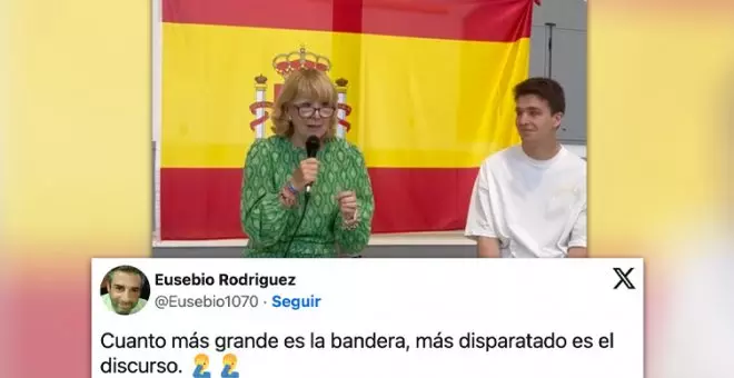 "Si no les gusta la historia se la inventan": Esperanza Aguirre culpa al PSOE de la Guerra Civil