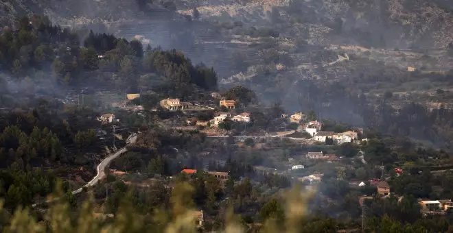 Controlado el incendio de Tárbena tras calcinar 690 hectáreas durante cuatro días