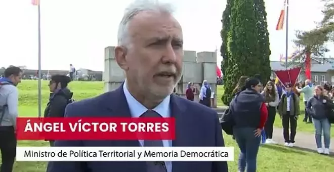 Ángel Víctor Torres: "Estamos en camino de eliminar fundaciones como la Fundación Francisco Franco"