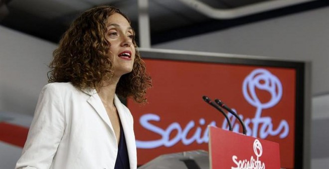 La secretaria de Estudios y Programas del PSOE, Meritxell Batet. EFE