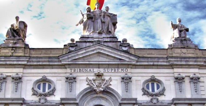 Fachada de la sede del Tribunal Supremo. WIKIPEDIA