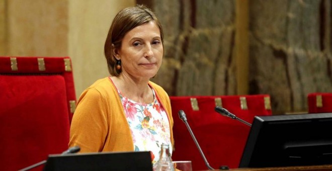 La expresidenta del Parlament catalán Carme Forcadell. EFE/Archivo