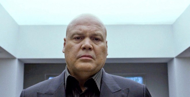 Vincent D'Onofrio es Wilson Fisk —conocido como Kingpin— en la serie de televisión.