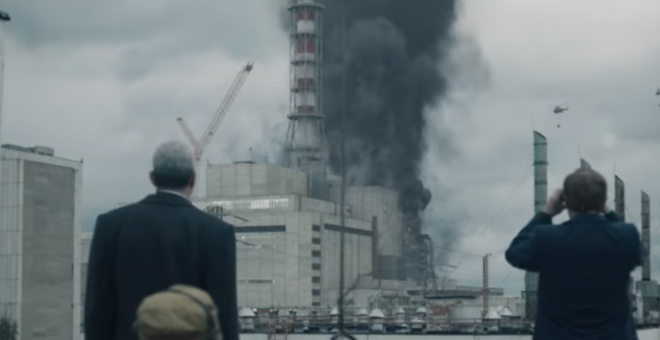 Imagen de una escena de la miniserie 'Chernobyl'. / HBO