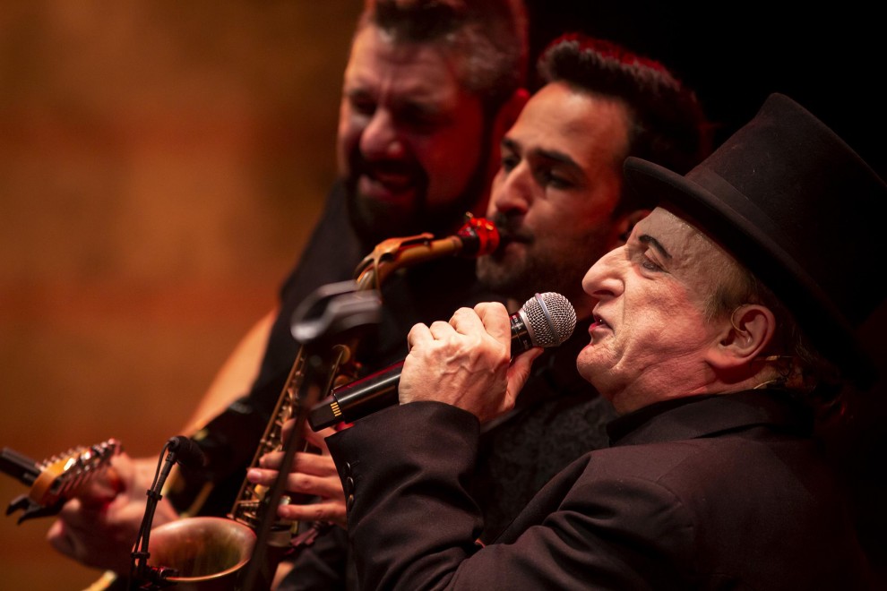 Javier Gurruchaga, líder de la Orquesta Mondragón, en 'Historias extraordinarias'.