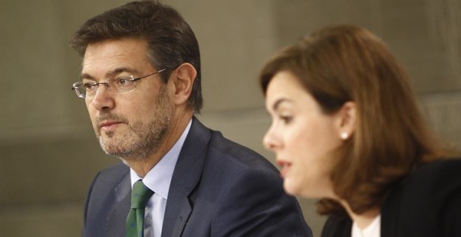 El ministro de Justicia, Rafael Catalá./ EUROPA PRESS