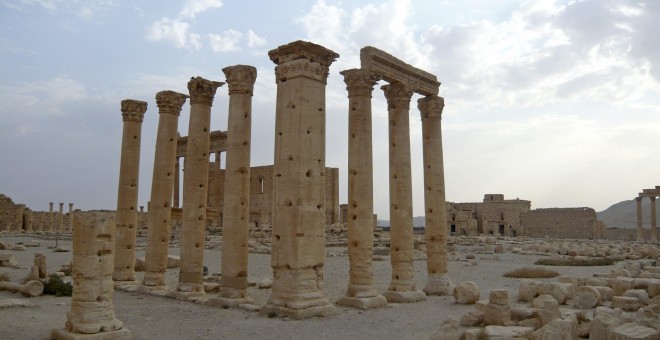 Fotografía de 2010, del Templo de Bel en Palmira (Siria). REUTERS/Sandra Auger