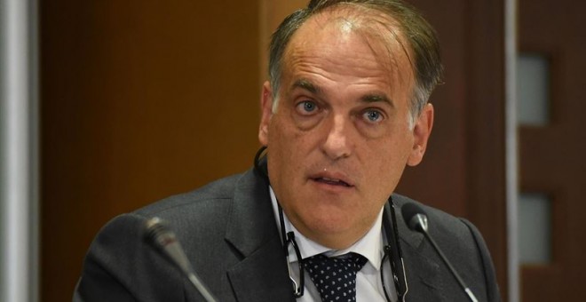 Javier Tebas, presidente de LaLiga.