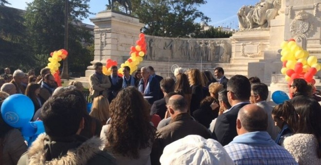 Javier Arenas en un acto del PP en Cádiz. EP