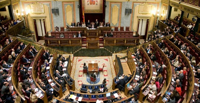 Panorámica del Congreso de los Diputados