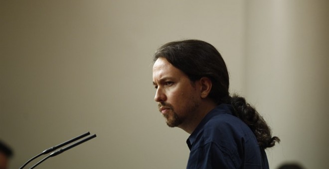 'En política hay que estar dispuesto hasta a negociar con Lucifer', ha dicho Pablo Iglesias. / EUROPA PRESS