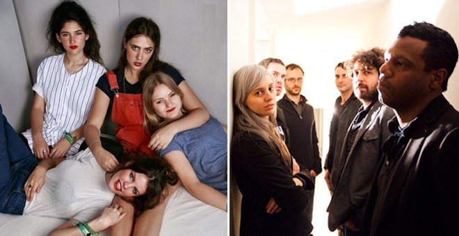 Hinds (antes, Deers) y The Dears.