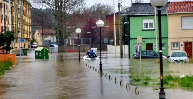 Inundaciones de Sada en Marzo de 2016