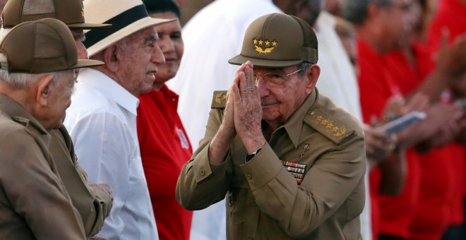El Presidente cubano Raul Castro.REUTERS/Alejandro Ernesto