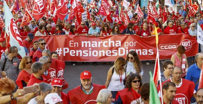 Cientos de personas se congregan en Madrid