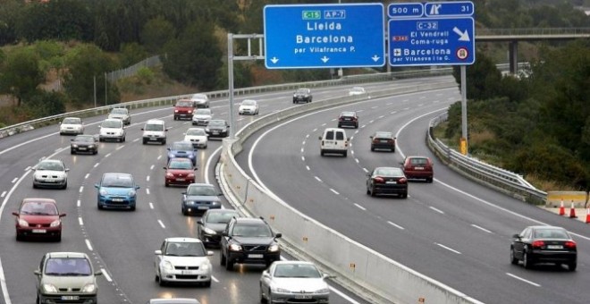 Imagen de archivo de la autopista AP-7, operada por Abertis. EFE