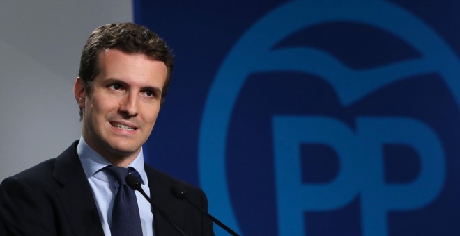 El vicesecretario de Comunicación del Partido Popular, Pablo Casado. - EFE